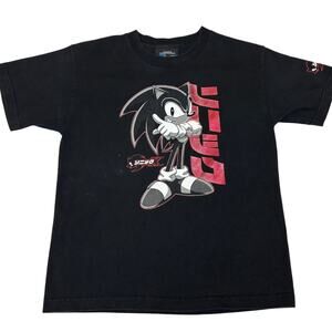 Vintage Sonic X Shadow Tee Shirt Youth Large Women's Small Y2K
